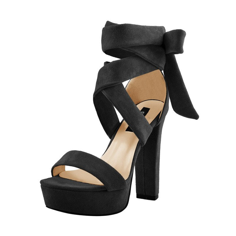 Sandalias Queen Acphine (Negro)