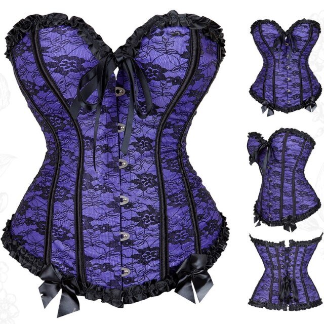 Corset Drag Hurricane (Morado)