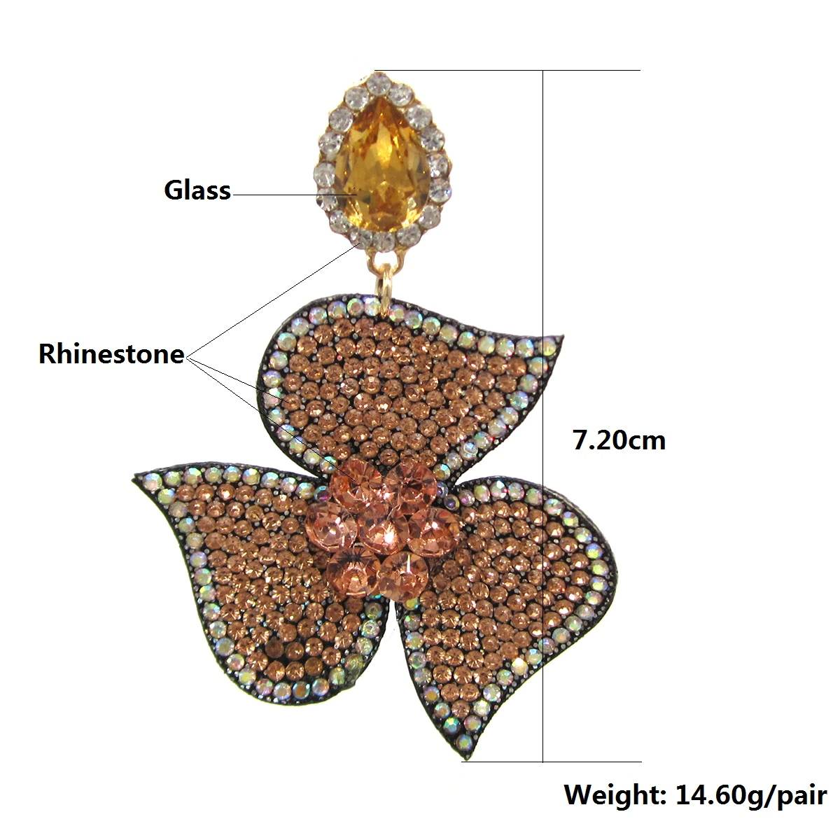 Pendientes de Agujero Queen Spyra (4 Colores)