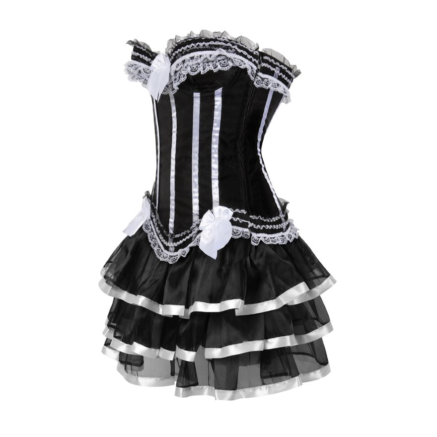 Vestido Corset Drag Timon (Blanco)