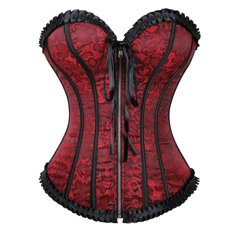 Corset Drag Casius (Rojo o Morado)