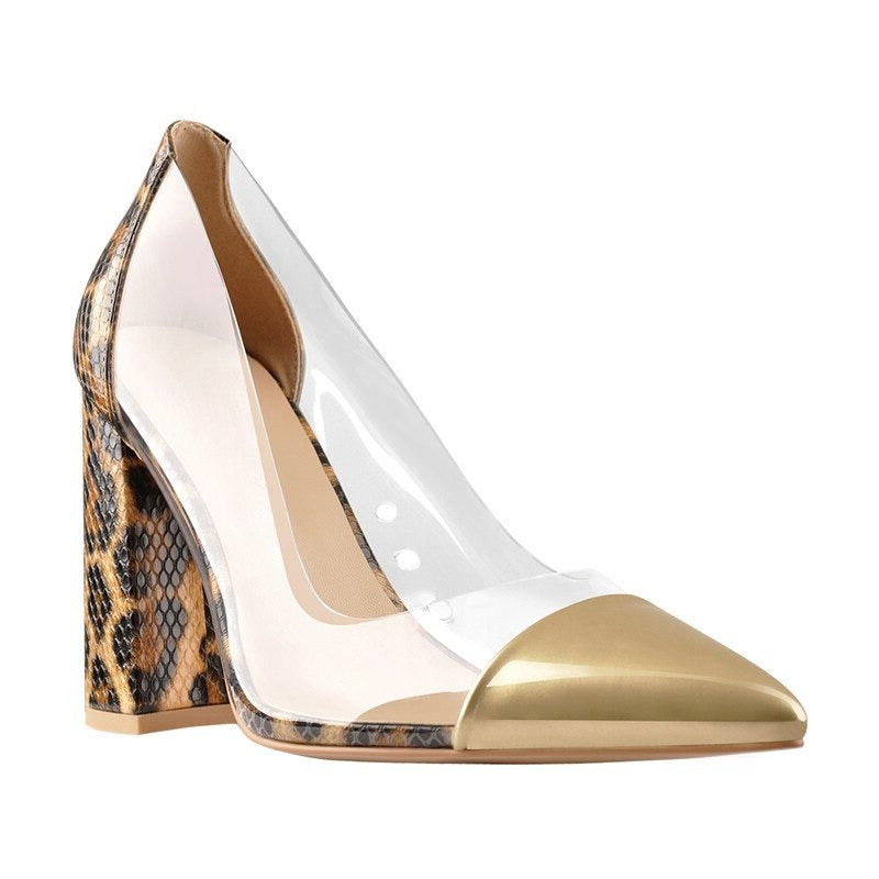 Zapatos Queen Leoparinha