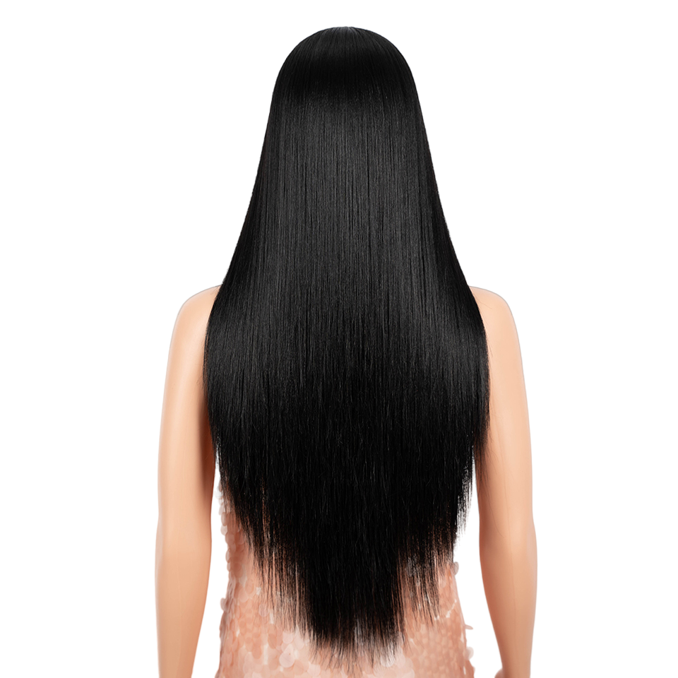 Peluca Queen Heels (Negro)