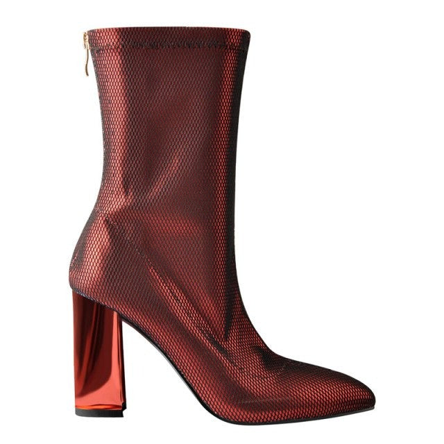 Botas Queen Leggina (Rojo)