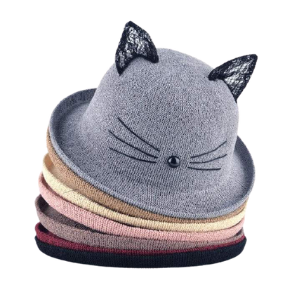 Sombrero Drag Kitten (Marrón)