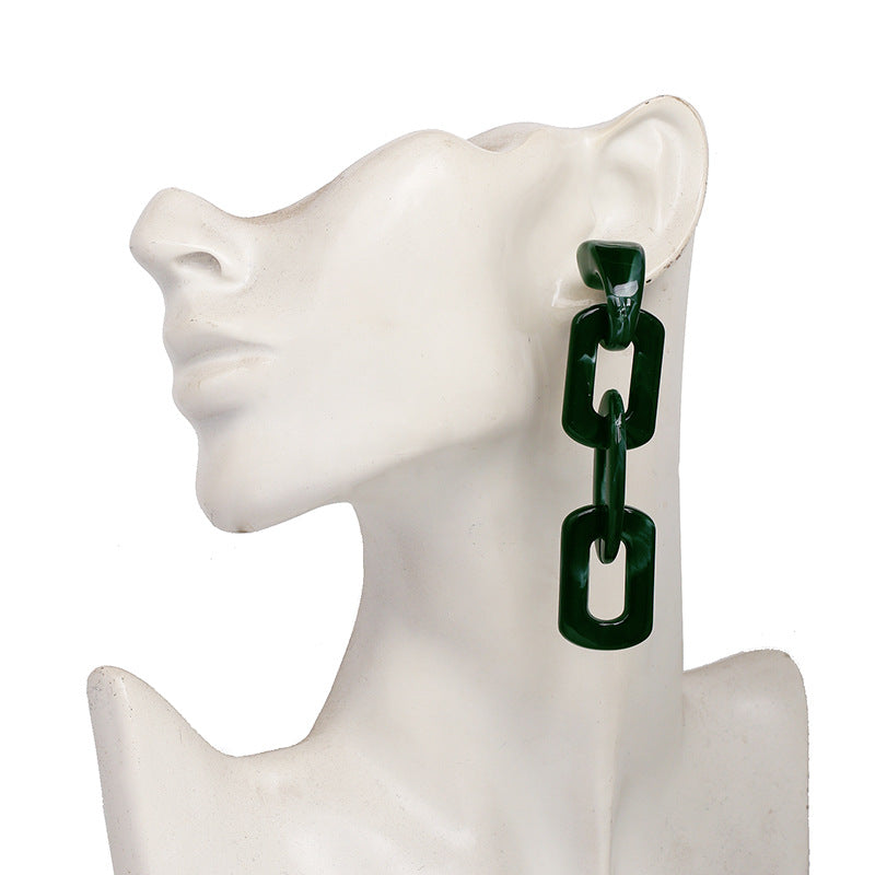 Pendientes de Agujero Queen Chainthy (3 Colores)