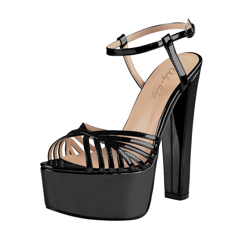 Sandalias Queen Wachman (Negro)