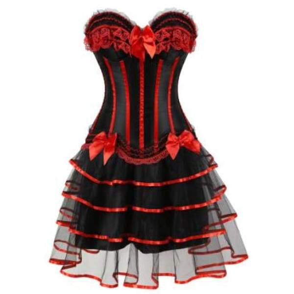Vestido Corset Drag Martina (Colores Múltiples)