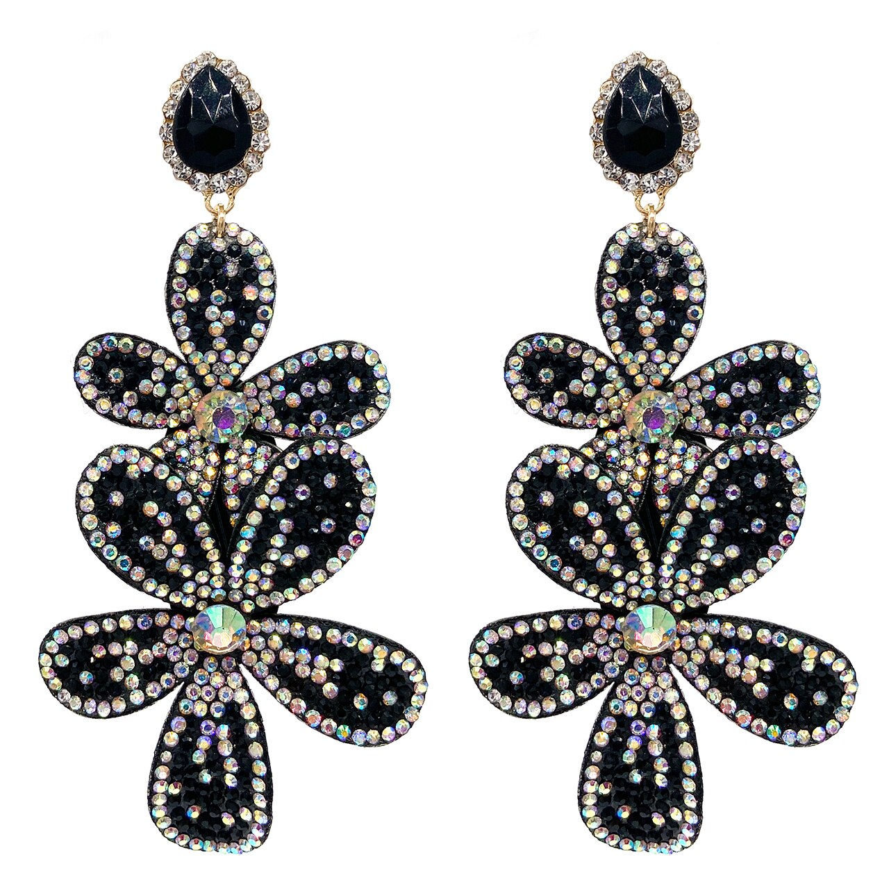 Pendientes de Agujero Queen Flow (4 Colores)