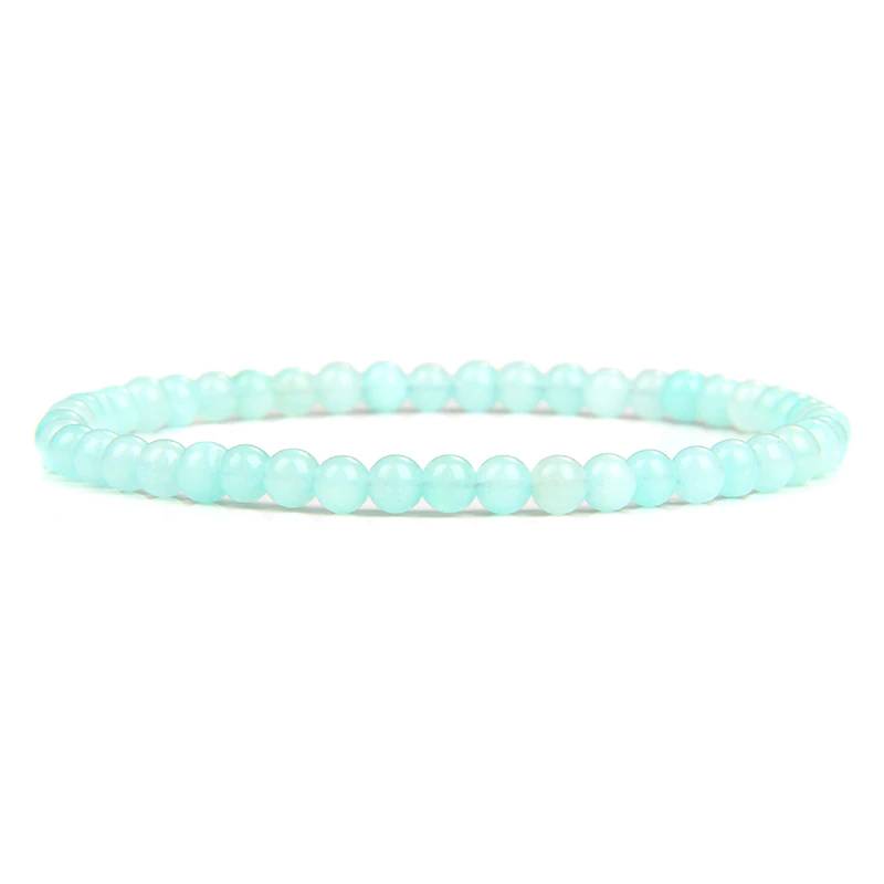 Pulsera Queen Amazonita (Azul celeste)