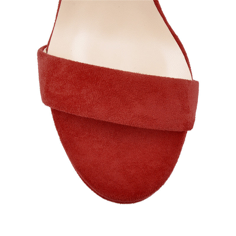 Sandalias Queen Acphine (Rojo)