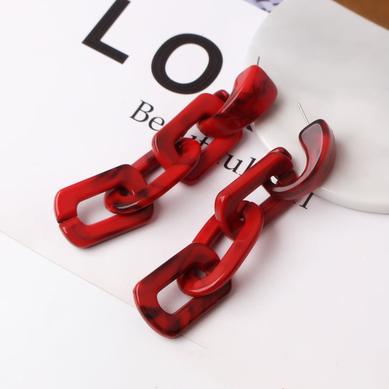 Pendientes de Agujero Queen Chainthy (3 Colores)