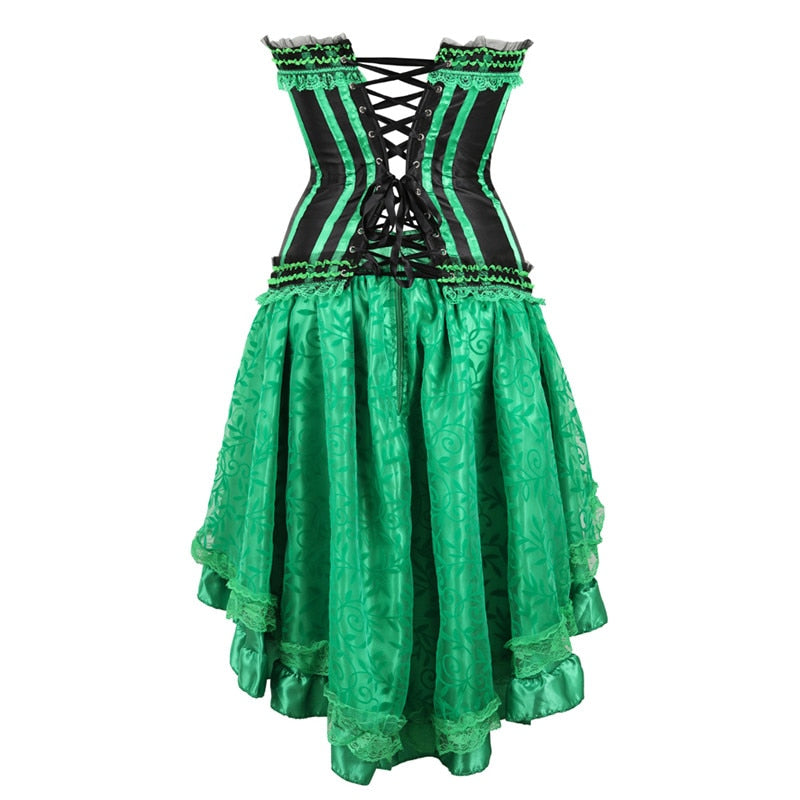 Vestido Corset Drag Esmeralda