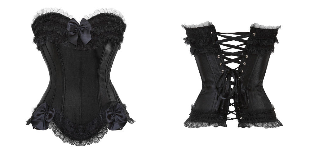 Corset Drag Poison (Negro)
