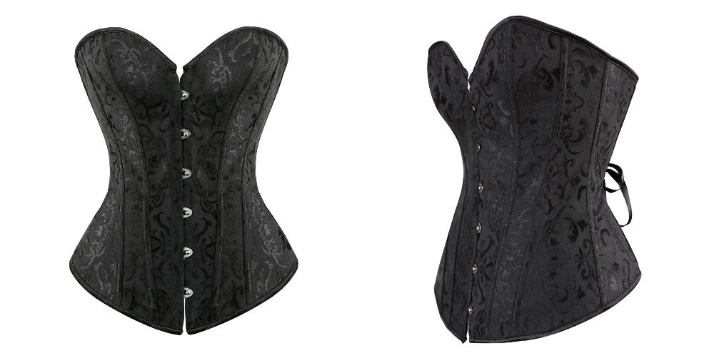 Corset Drag Kitten (Negro)