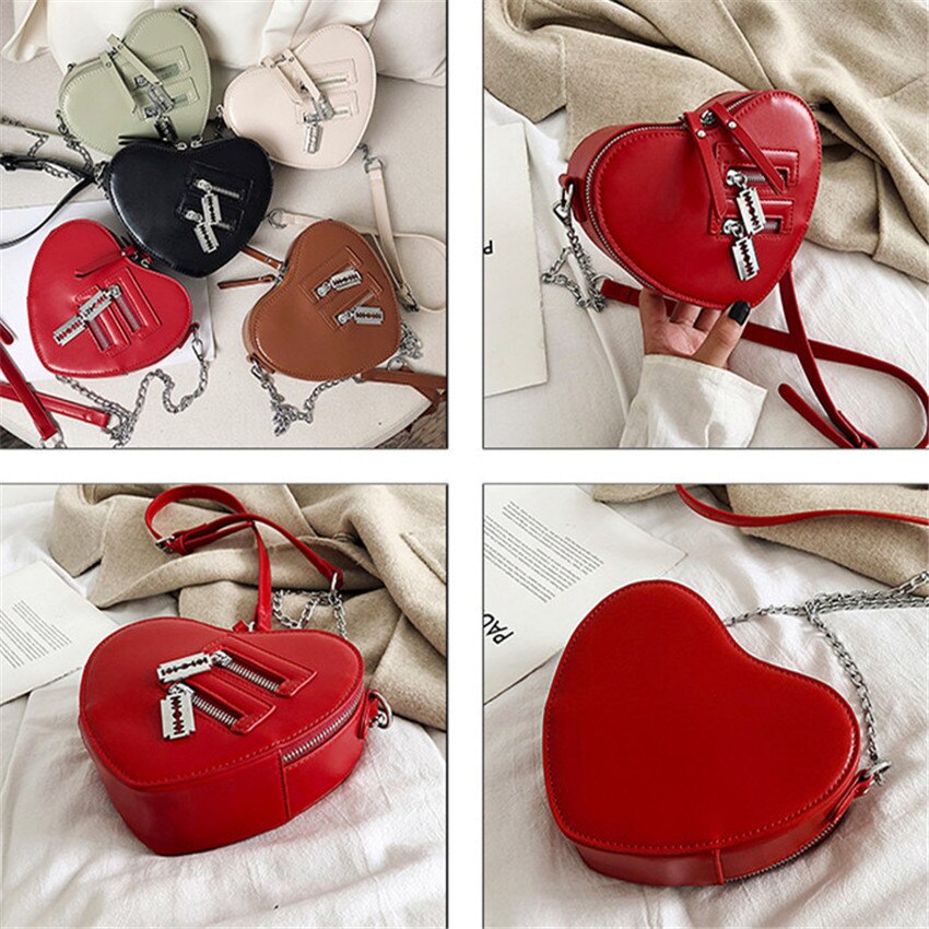 Bolso de Mano Drag Heart (5 Colores)
