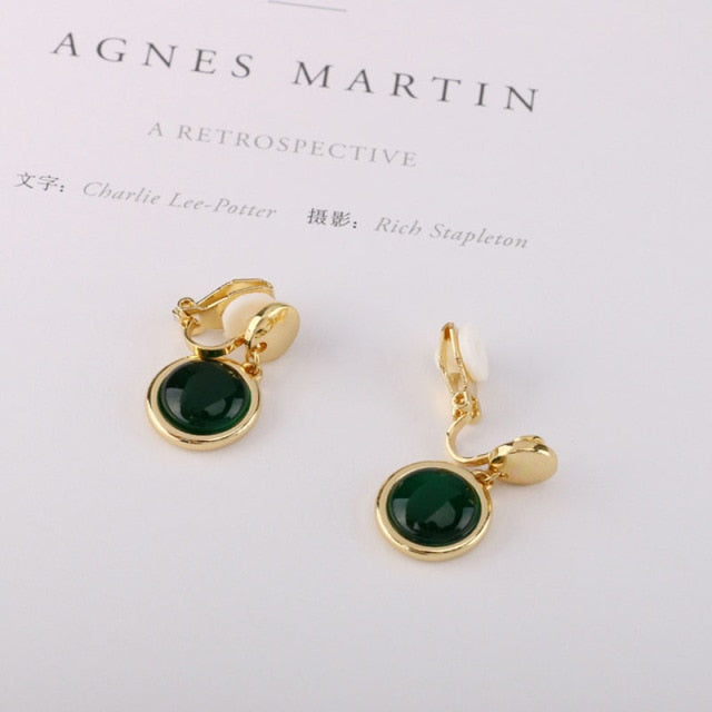 Pendientes de clip Queen Shangrila (2 Colores)