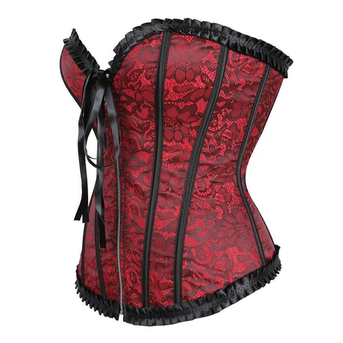 Corset Drag Casius (Rojo o Morado)