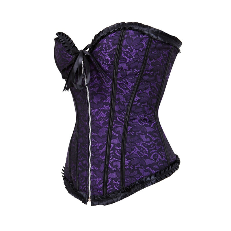 Corset Drag Casius (Rojo o Morado)