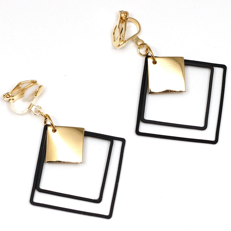 Pendientes de Clip Drag Pendulum