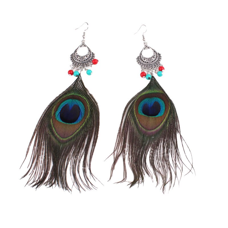 Pendientes de Agujero Drag Peacock
