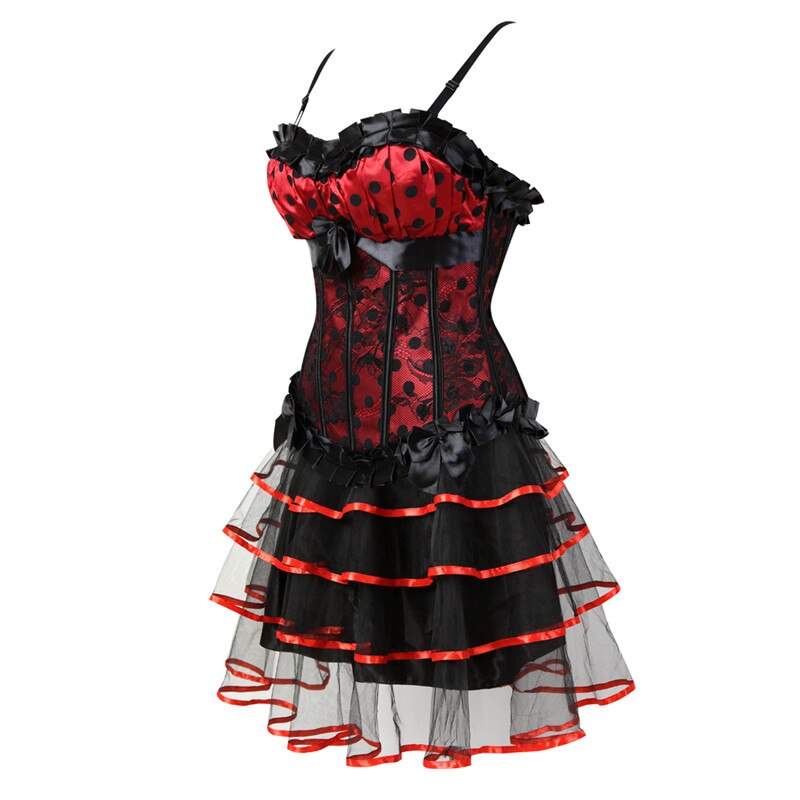 Vestido Corset Drag Mimi (Falda larga)