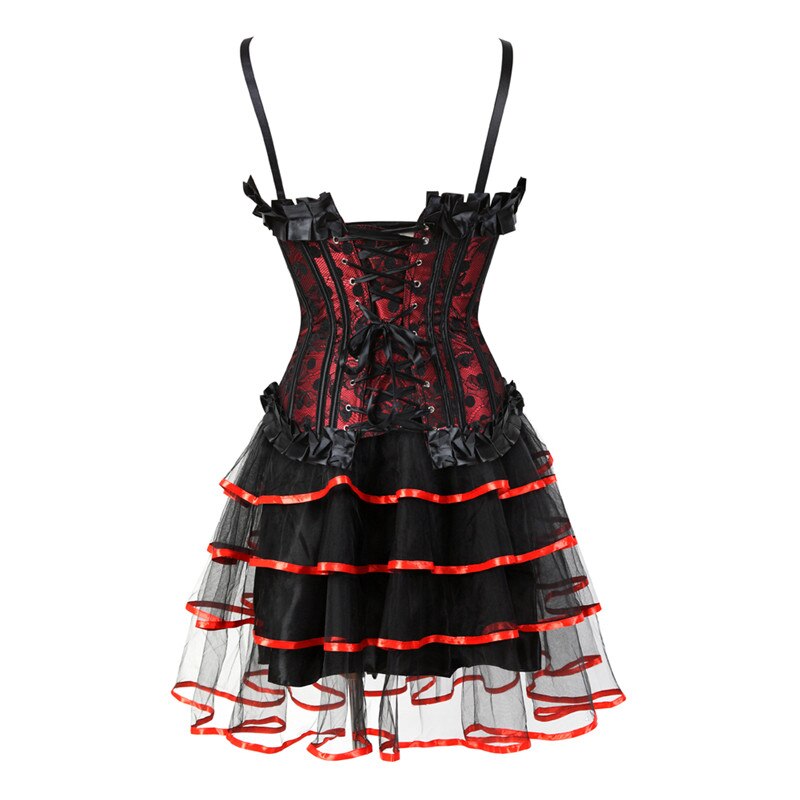 Vestido Corset Drag Mimi (Falda larga)