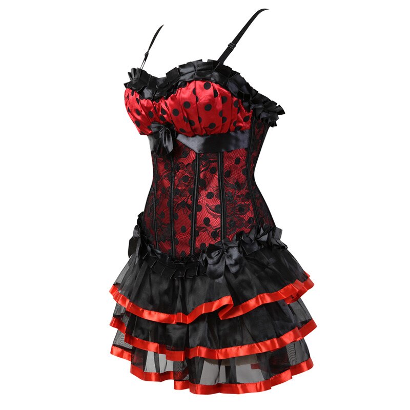 Vestido Corset Drag Mimi (Falda corta)