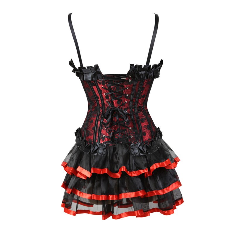 Vestido Corset Drag Mimi (Falda corta)