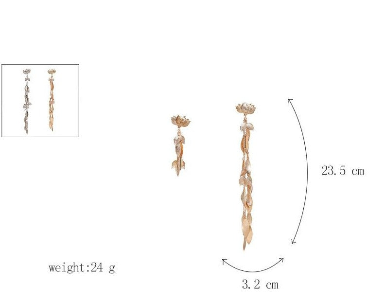 Pendientes de Agujero Drag Olympia (Dorados o Plateados)