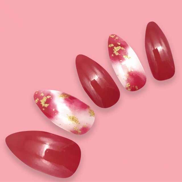 Uñas Postizas Drag Lipstick (24 Unidades)