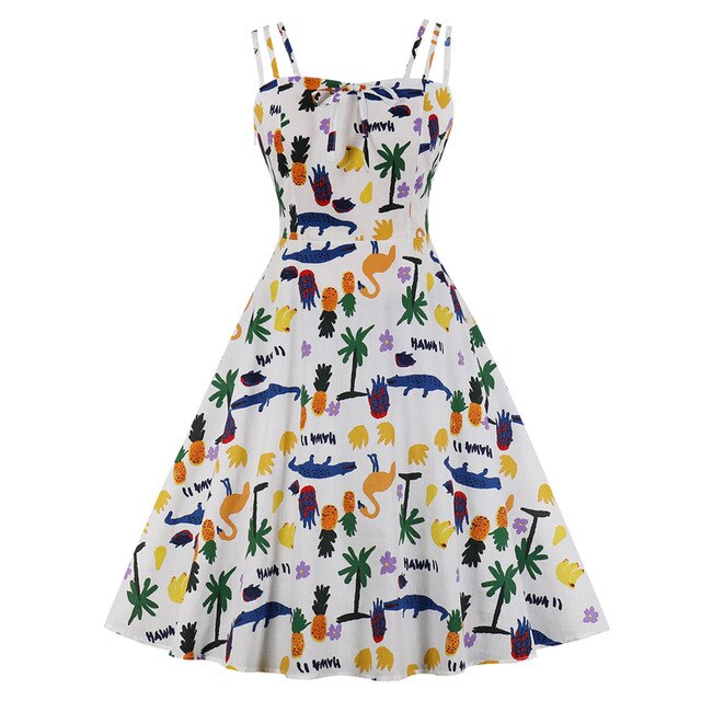 Vestido Vintage Drag Tropic