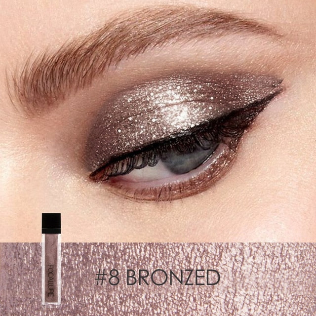 Sombra de ojos líquida Queen Metallica (14 Colores)