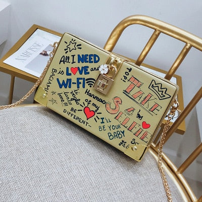 Bolso de Mano Drag Selfie (6 Colores)