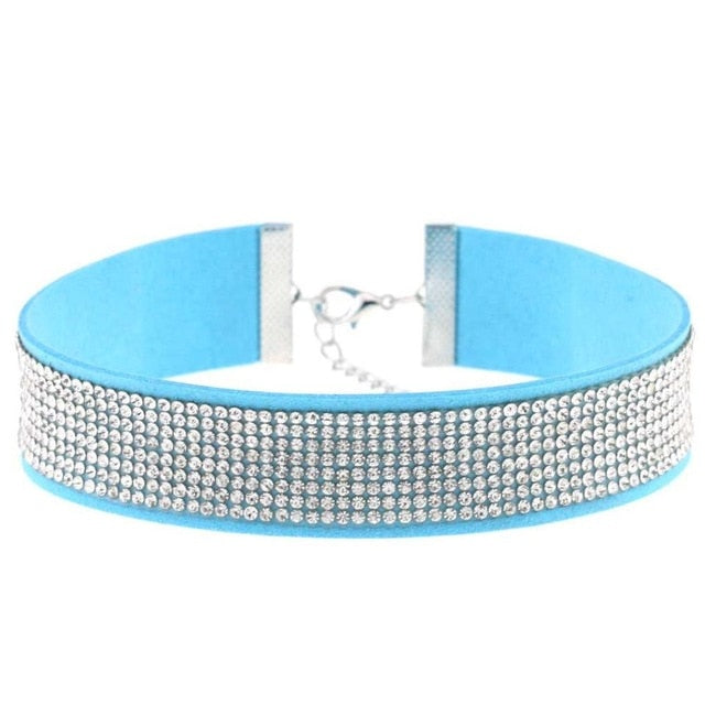 Gargantilla Drag Crystal (Múltiples Colores)
