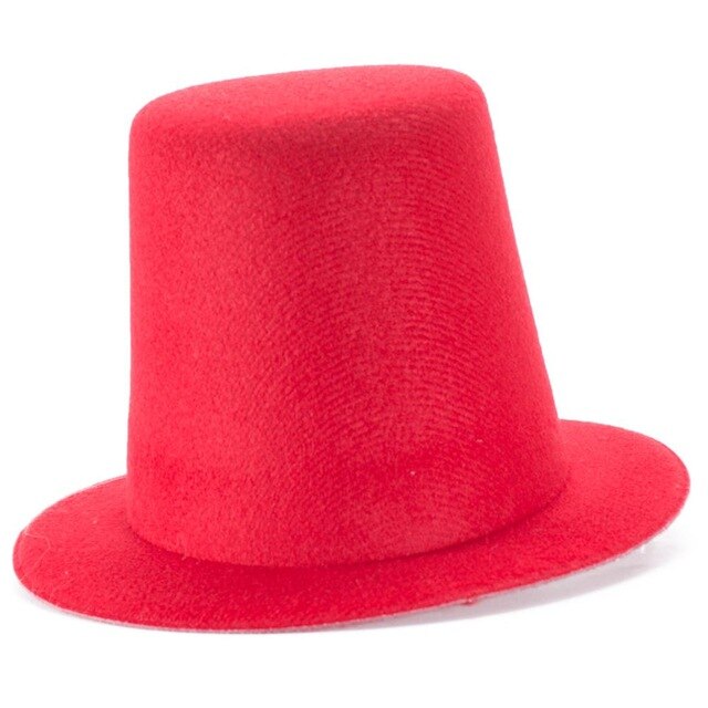 Sombrero Drag Circus Pack de 20 Unidades (Rojo o Negro)