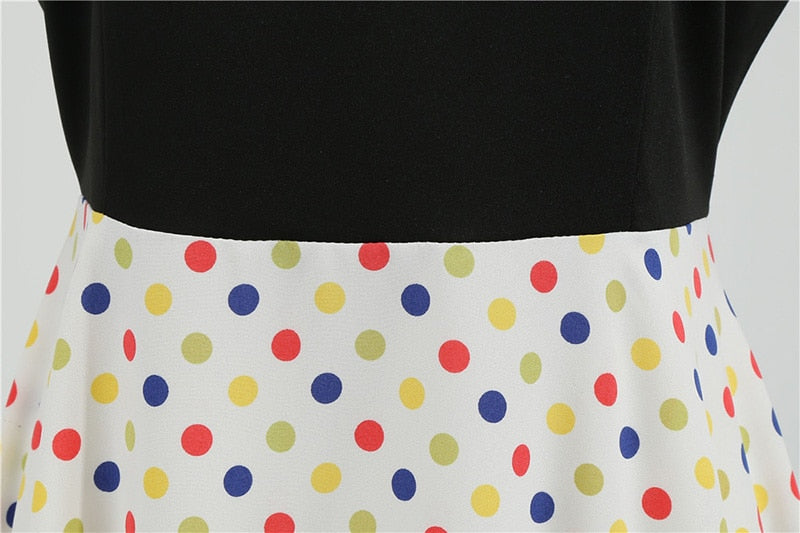 Vestido Vintage Drag Spotty