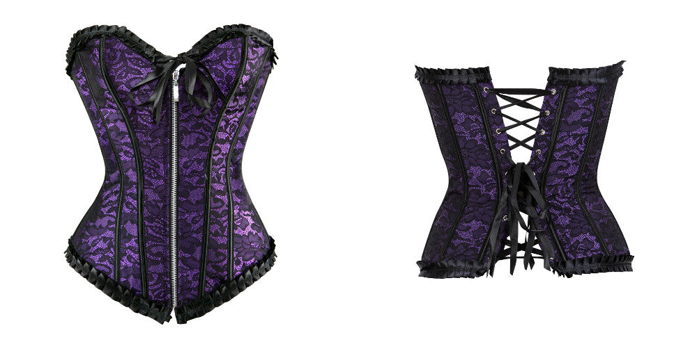 Corset Drag Casius (Rojo o Morado)