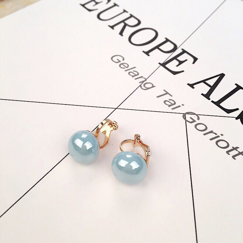 Pendientes de Clip Drag Pearl (6 Colores)