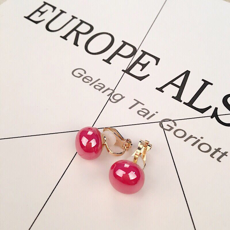 Pendientes de Clip Drag Pearl (6 Colores)