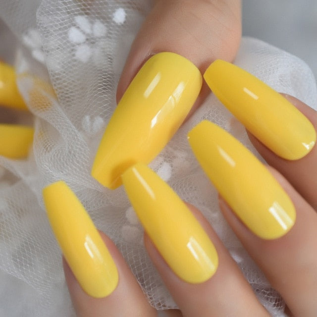 Uñas postizas Drag Lemon (24 Unidades)