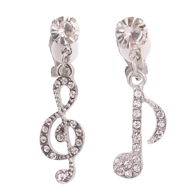 Pendientes de Clip Drag Solfeggio