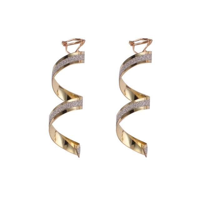 Pendientes de Clip Queen Curl (3 Colores)