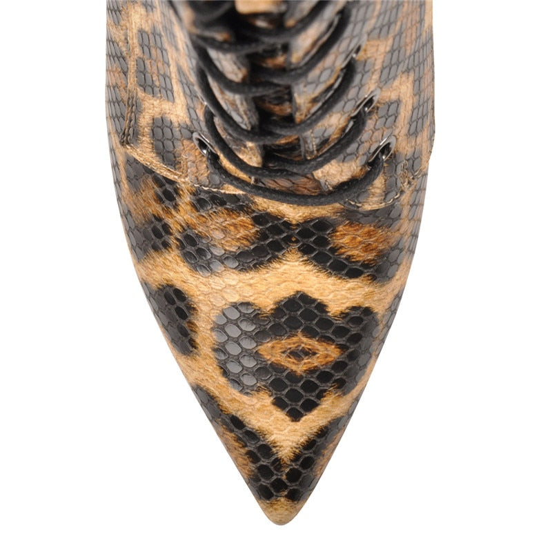 Botas Queen Khan (Leopardo)