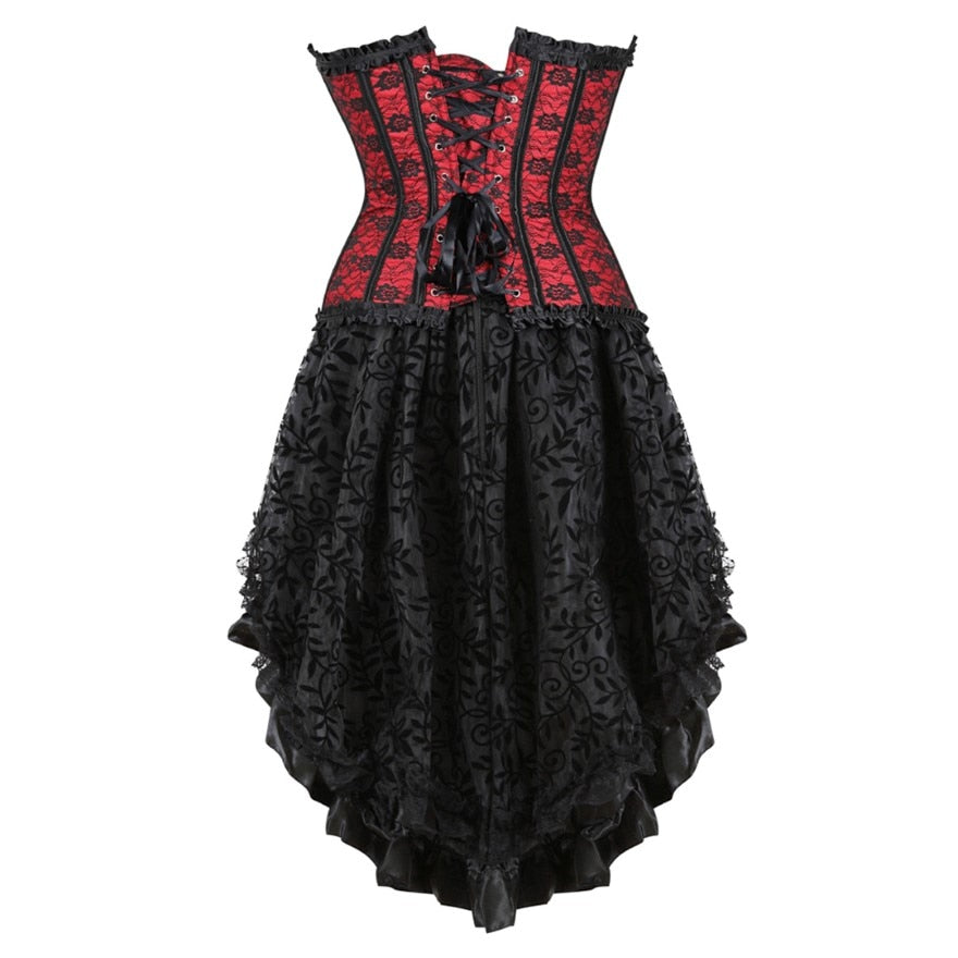 Vestido Corset Drag Bratislava (Rojo)