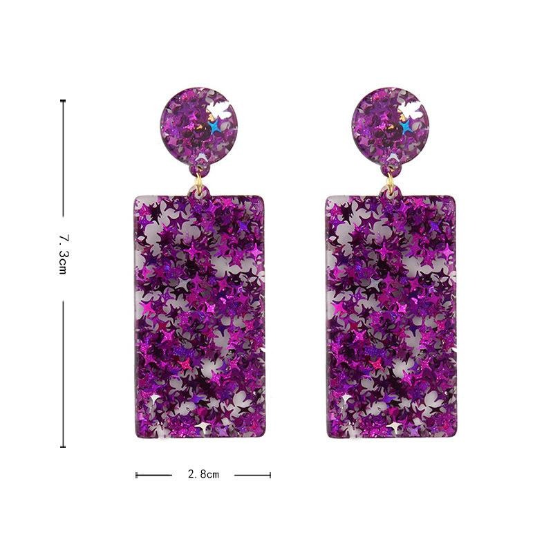 Pendientes de clip Queen Stak (5 Colores)