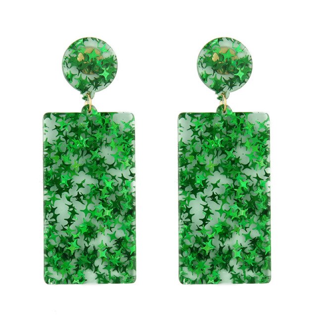 Pendientes de clip Queen Stak (5 Colores)