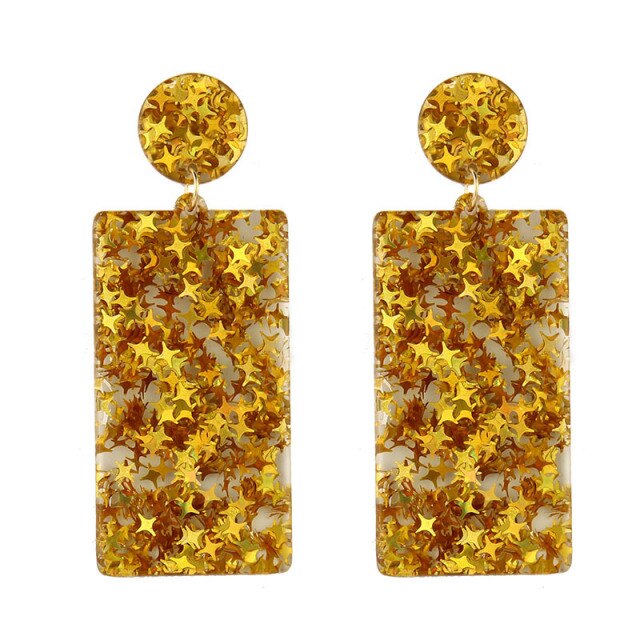 Pendientes de clip Queen Stak (5 Colores)