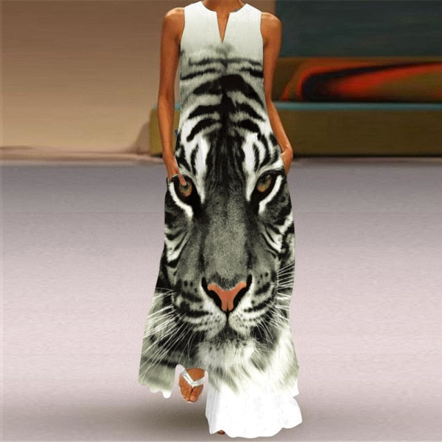 Vestido Drag Tiger