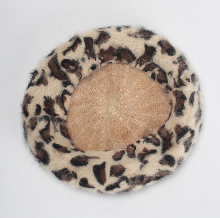 Boina Queen Leopard (Gris oscuro)